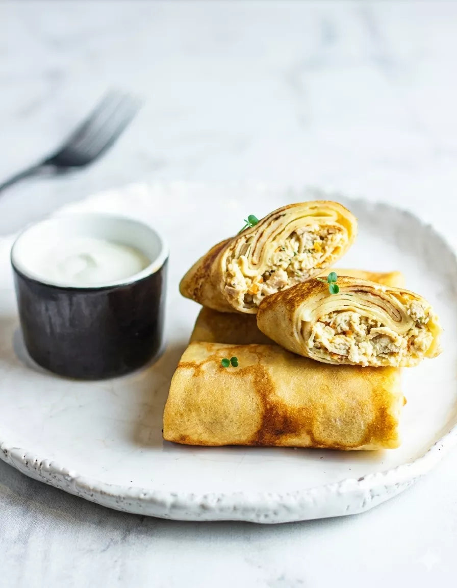 Crepes with Meat